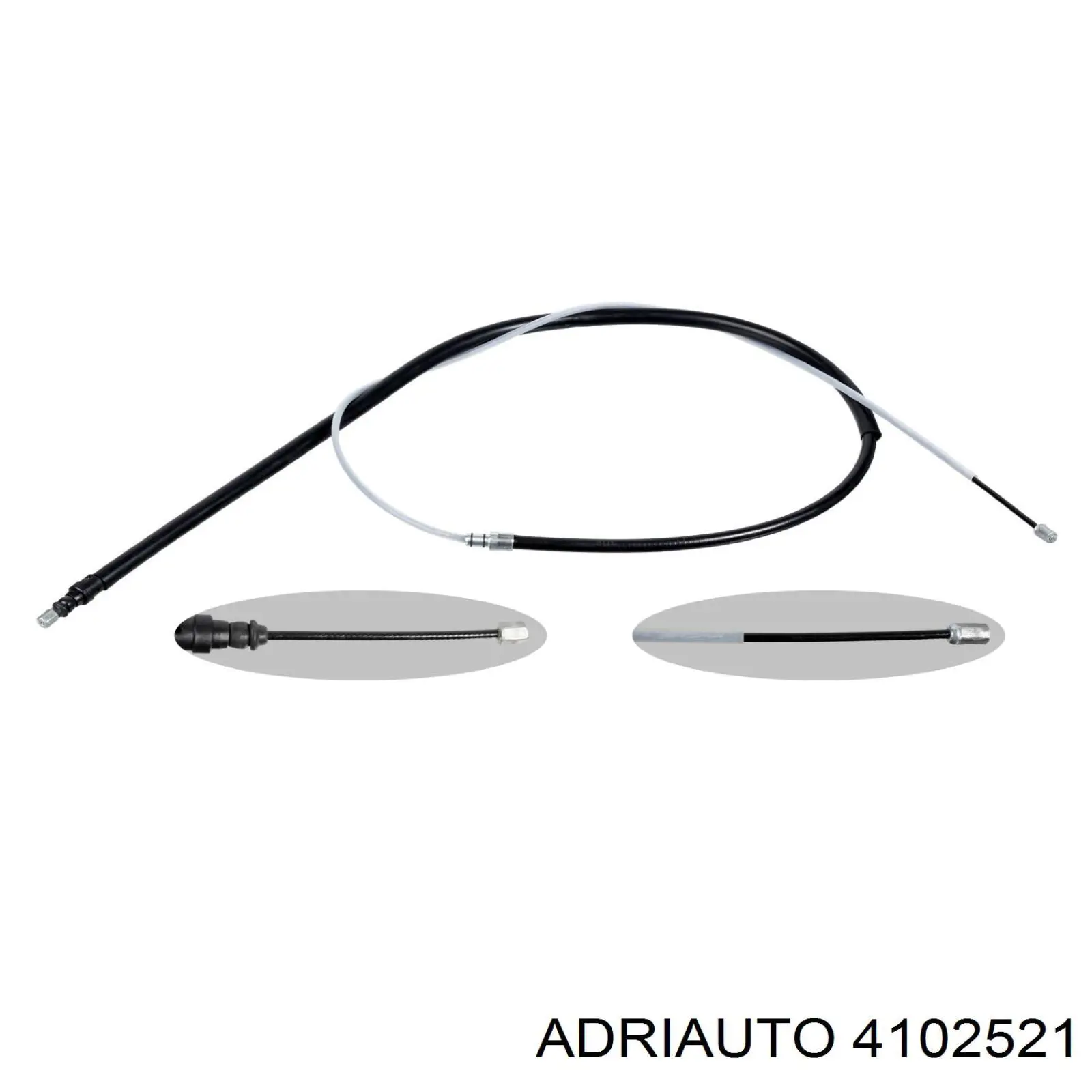 4102521 Adriauto cable de freno de mano trasero derecho/izquierdo