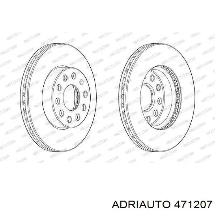 47.1207 Adriauto latiguillo de freno delantero