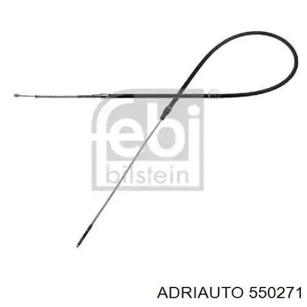 55.0271 Adriauto cable de freno de mano trasero derecho/izquierdo