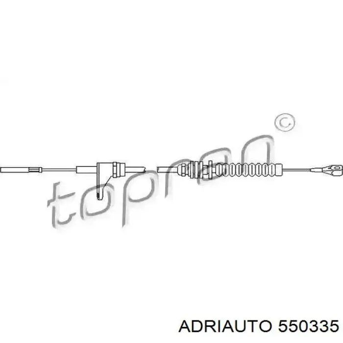 251721555G VAG silga de acelerador