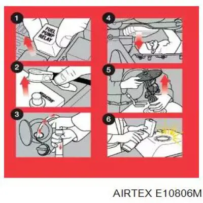 E10806M Airtex módulo alimentación de combustible