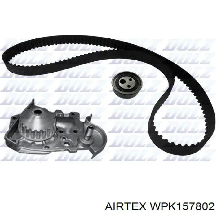 WPK157802 Airtex kit correa de distribución