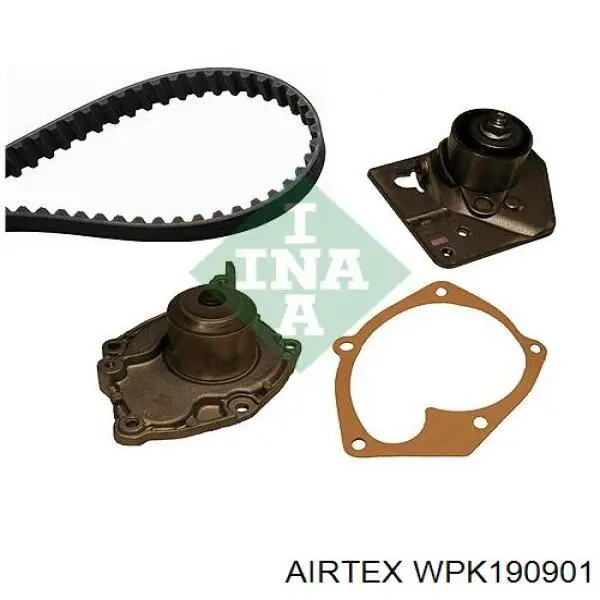 WPK-190901 Airtex kit correa de distribución