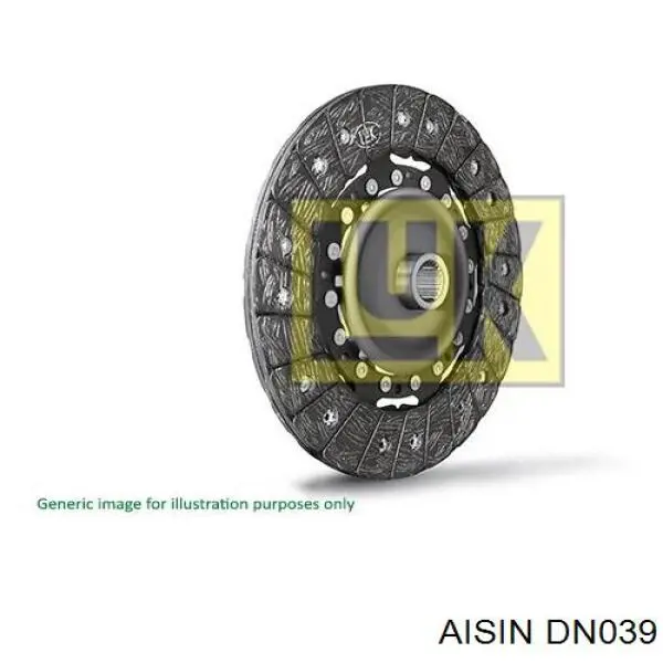 DN039 Aisin disco de embrague