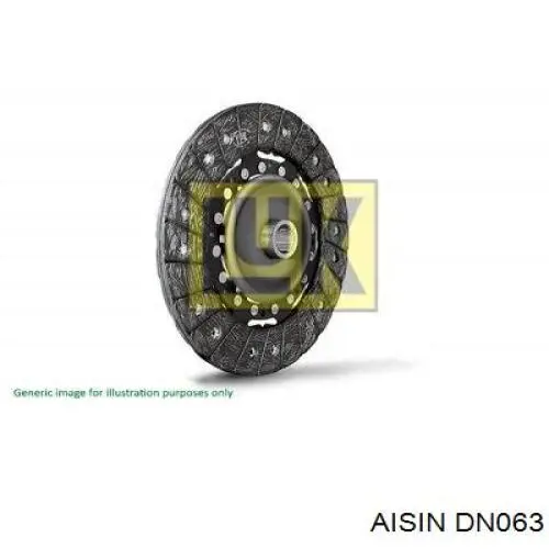 DN063 Aisin disco de embrague