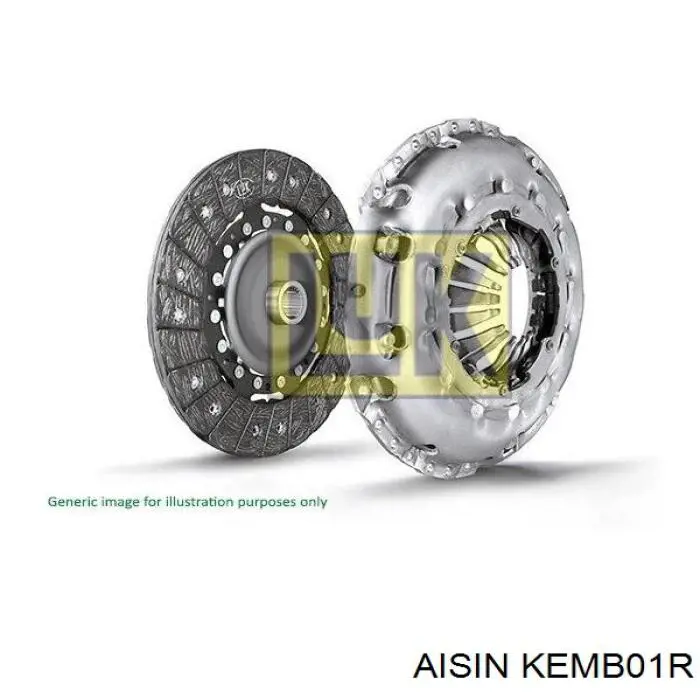 KE-MB01R Aisin kit de embrague (3 partes)