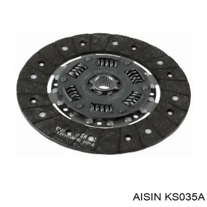 KS035A Aisin kit de embrague (3 partes)