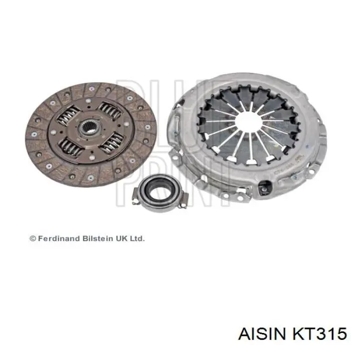 KT315 Aisin kit de embrague (3 partes)