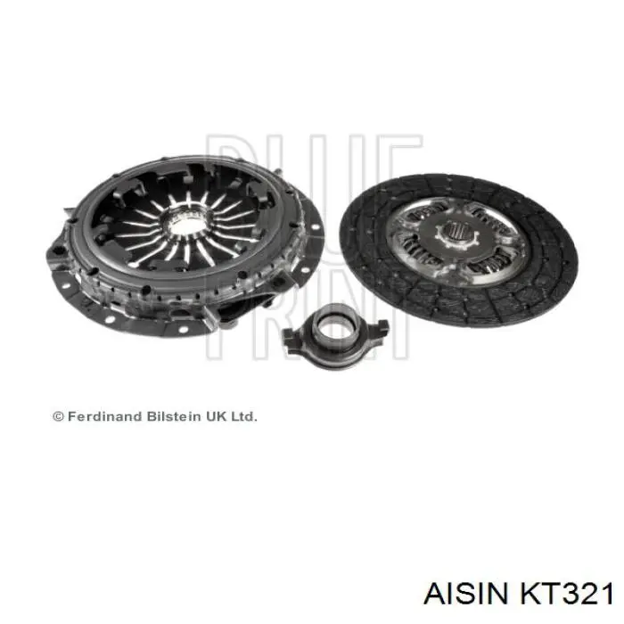 KT321 Aisin kit de embrague (3 partes)