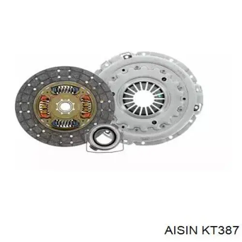 KT387 Aisin kit de embrague (3 partes)