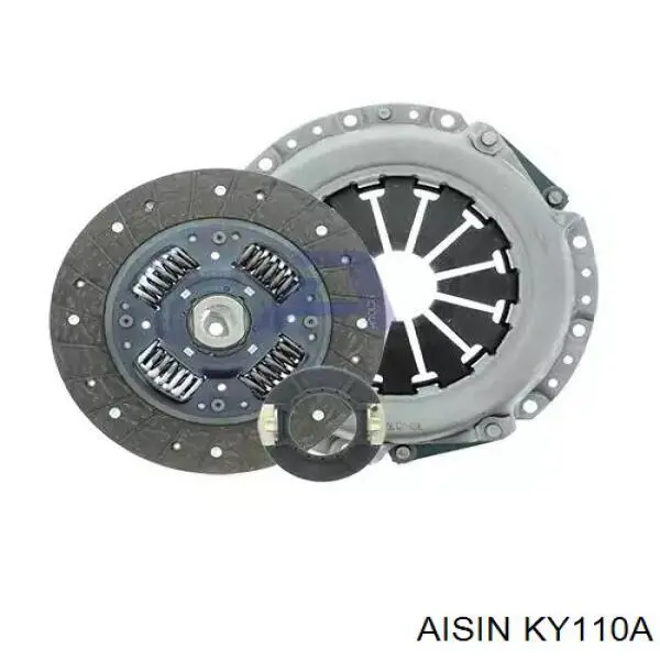 KY110A Aisin kit de embrague (3 partes)