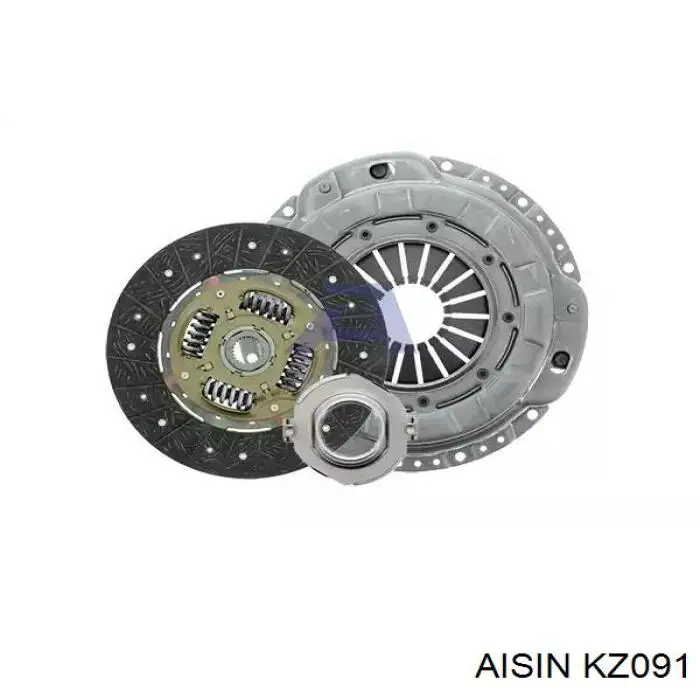 KZ091 Aisin kit de embrague (3 partes)