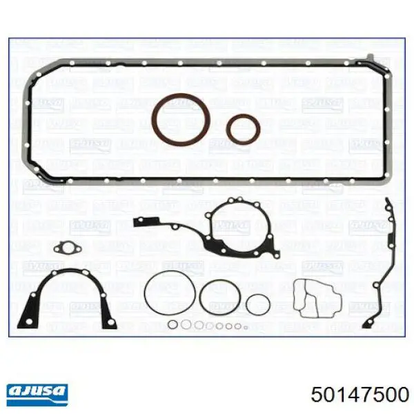  Juego de juntas de motor, completo para BMW 5 E39