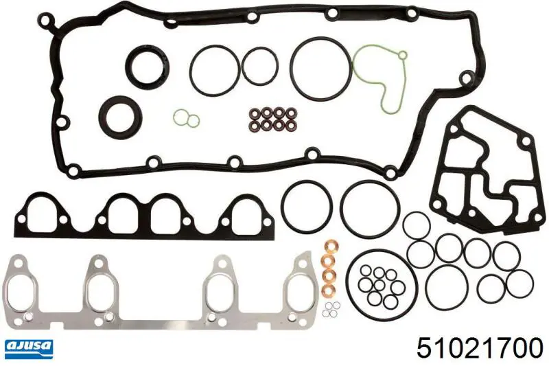 51021700 Ajusa juego de juntas de motor, completo