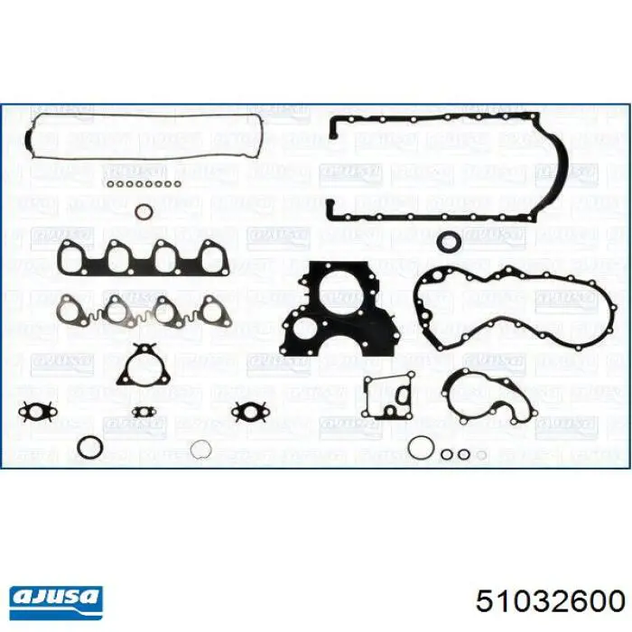 51032600 Fiat/Alfa/Lancia juego de juntas de motor, completo