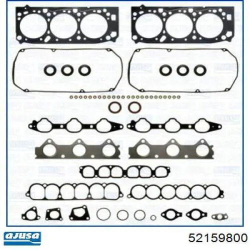 7701470855 Renault (RVI) juego de juntas de motor, completo, superior