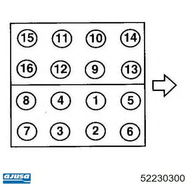  Juego de juntas de motor, completo, superior para Chevrolet Lumina 