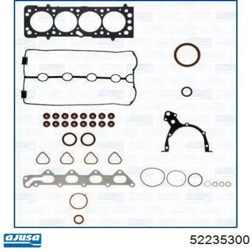 52235300 Ajusa juego de juntas de motor, completo, superior