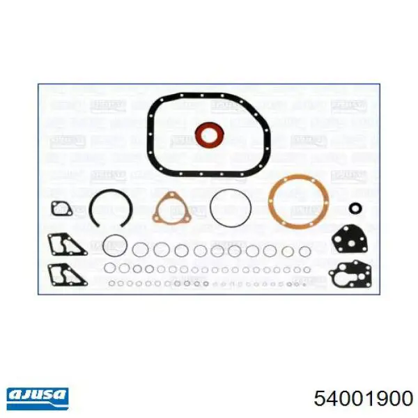 54001900 Ajusa juego completo de juntas, motor, inferior