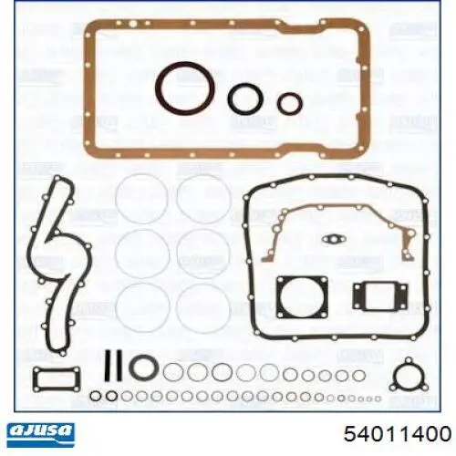 54011400 Ajusa juego completo de juntas, motor, inferior