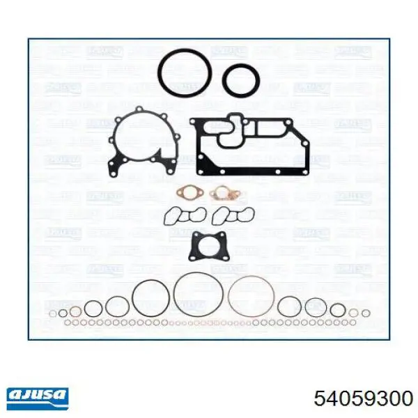  Juego completo de juntas, motor, inferior para Volvo S80 1 