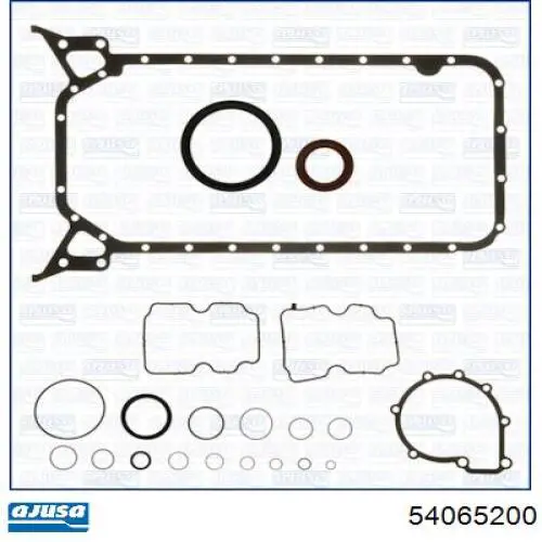 54065200 Ajusa juego completo de juntas, motor, inferior