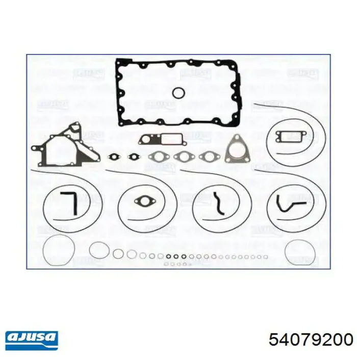 54079200 Ajusa juego completo de juntas, motor, inferior