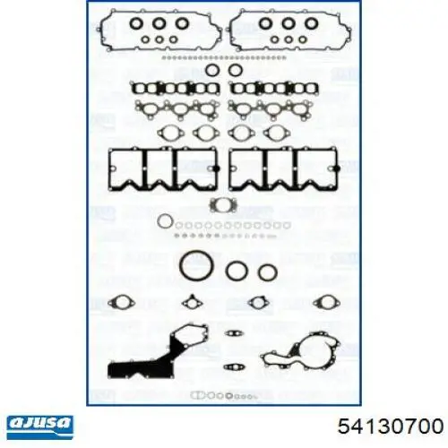 54130700 Ajusa juego completo de juntas, motor, inferior