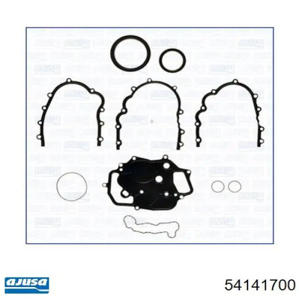  Juego completo de juntas, motor, inferior para Audi A8 4E2, 4E8