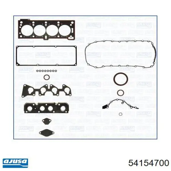 54154700 Ajusa juego completo de juntas, motor, inferior