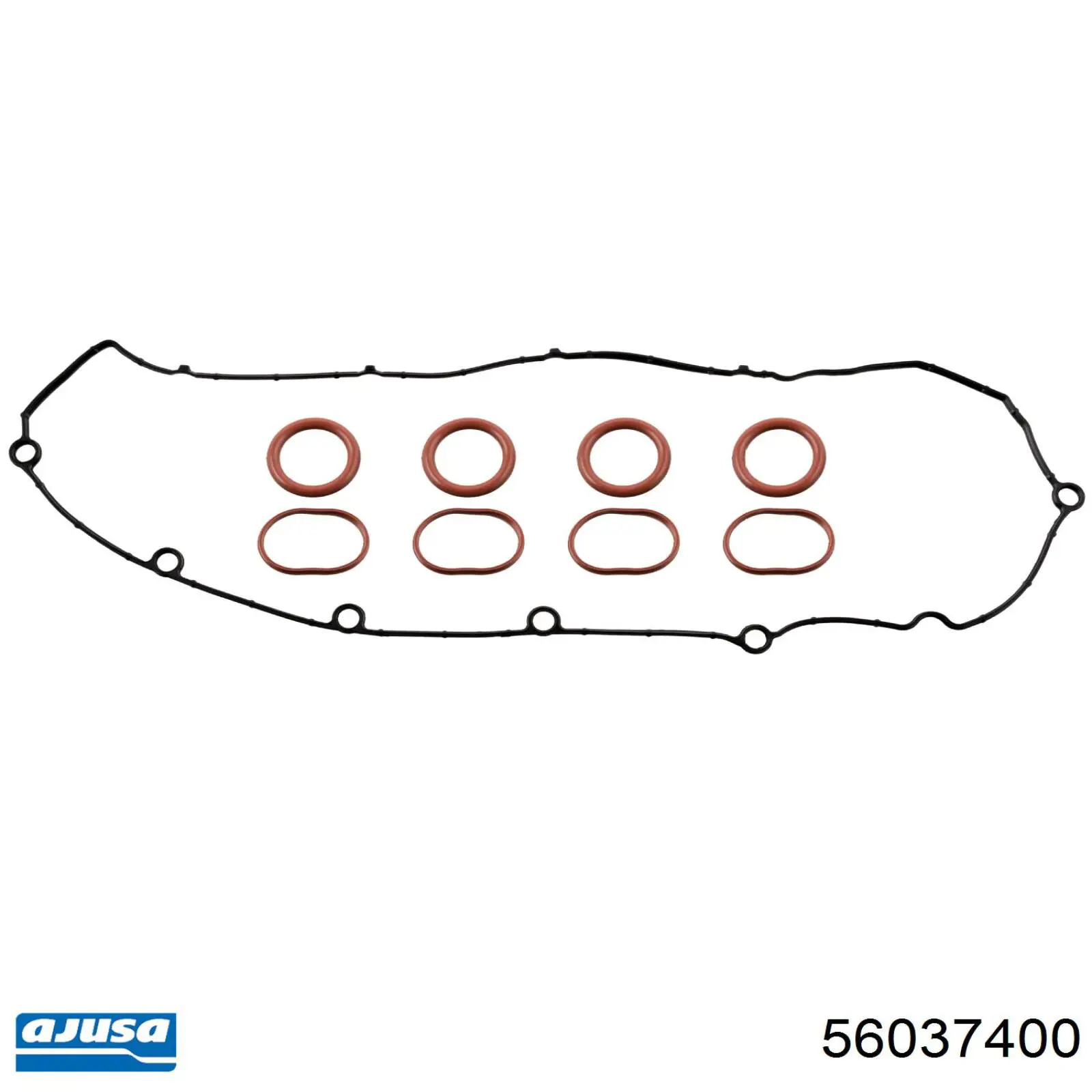 56037400 Ajusa juego de juntas, tapa de culata de cilindro, anillo de junta