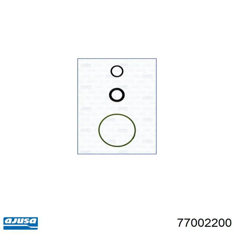 77002200 Ajusa junta de radiador de aceite