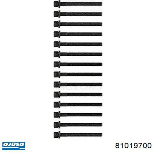 81019700 Ajusa tornillo de culata