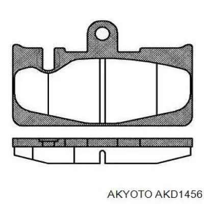 AKD1456 Akyoto pastillas de freno traseras