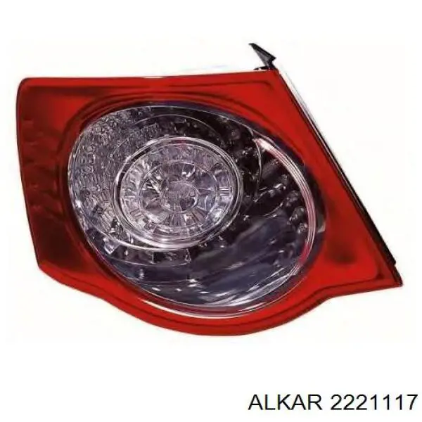 2221117 Alkar piloto posterior interior izquierdo