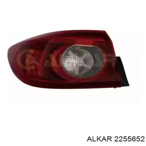 2255652 Alkar piloto posterior exterior izquierdo