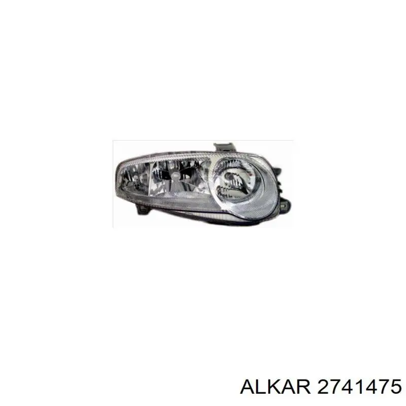  Faro izquierdo para Alfa Romeo 147 937