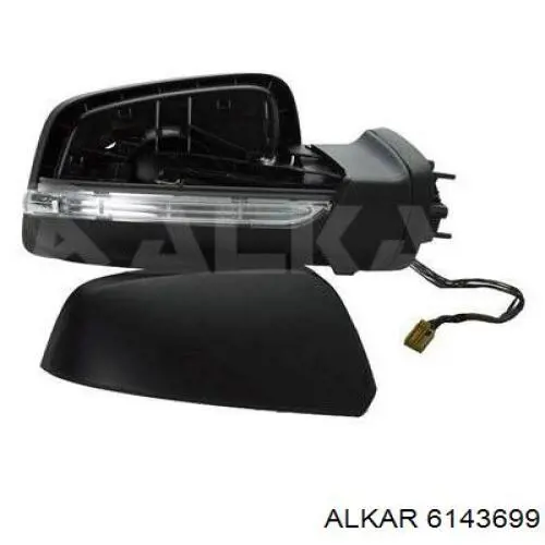 6143699 Alkar espejo retrovisor izquierdo