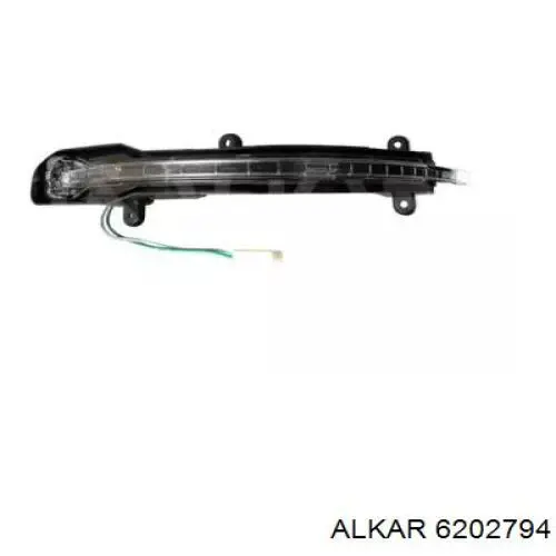 6202794 Alkar luz intermitente de retrovisor exterior derecho