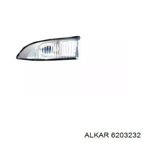 6203232 Alkar luz intermitente de retrovisor exterior izquierdo