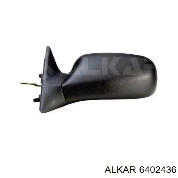 6402436 Alkar cristal de espejo retrovisor exterior derecho