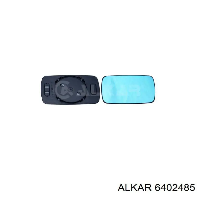 6402485 Alkar cristal de espejo retrovisor exterior derecho