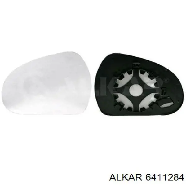 6411284 Alkar cristal de espejo retrovisor exterior izquierdo