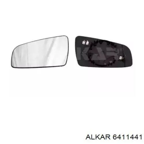 1426545 Opel cristal de espejo retrovisor exterior izquierdo