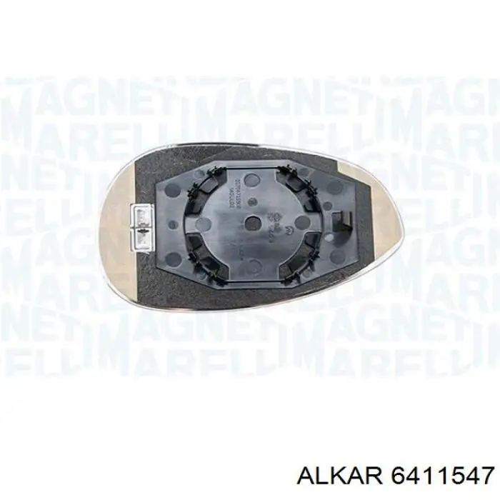 6411547 Alkar cristal de espejo retrovisor exterior izquierdo