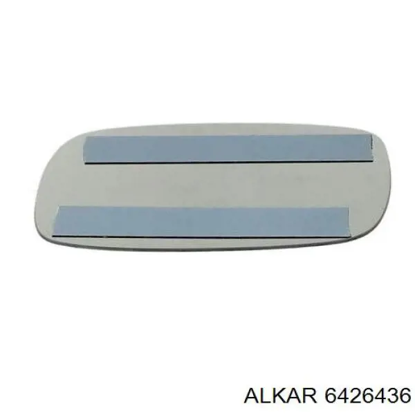 6426436 Alkar cristal de espejo retrovisor exterior derecho