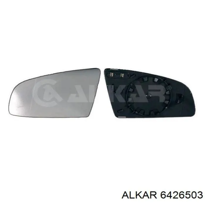 6426503 Alkar cristal de espejo retrovisor exterior derecho