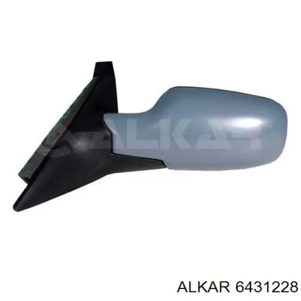 6431228 Alkar cristal de espejo retrovisor exterior izquierdo