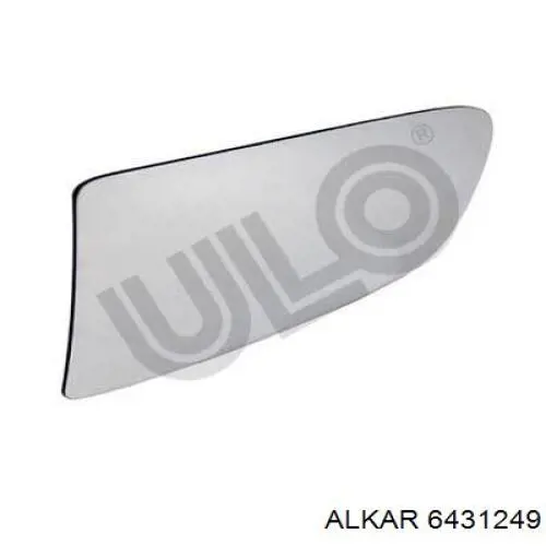 6431249 Alkar cristal de espejo retrovisor exterior izquierdo