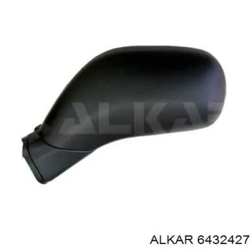 6432427 Alkar cristal de espejo retrovisor exterior derecho